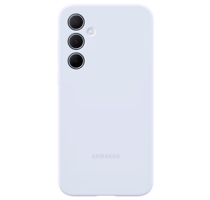 Husa Silicone Cover pentru Samsung Galaxy A35, Light Blue
